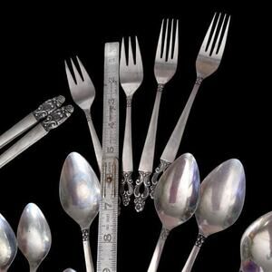 Vintage Japan National Stainless OLAF Flatware Mixed Lot Serving and Cutlery